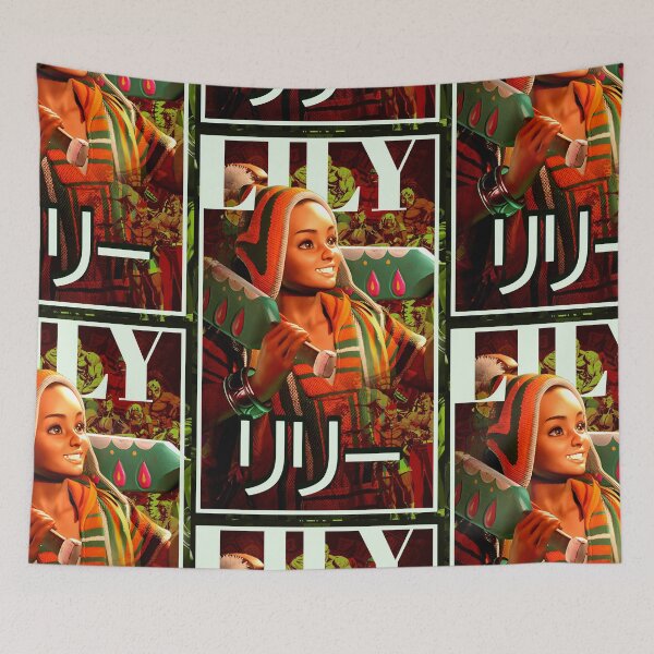 Item preview, Lily Arcade Retro Street Fighter Gaming Art designed and sold by Back2Collage.