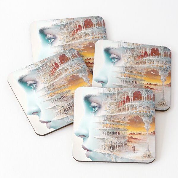 Item preview, Ethereal Towers in a Dreamscape designed and sold by bloorose.