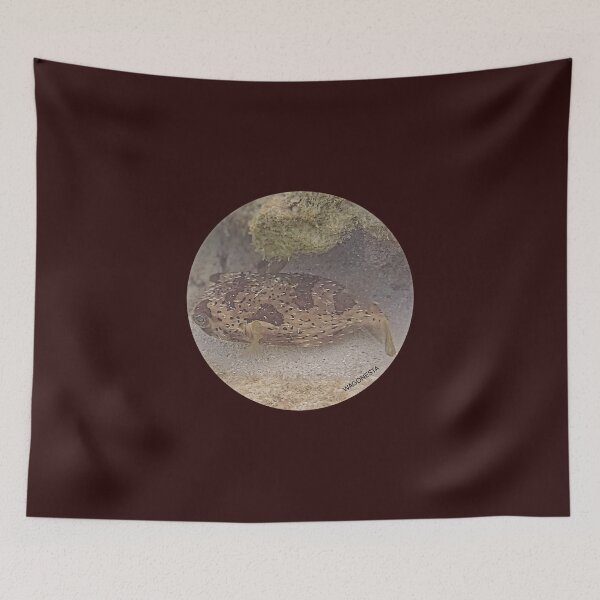 Item preview, Underwater Puffer Fish on the Dive in Bonaire by Wagonesta  designed and sold by Wagonesta.