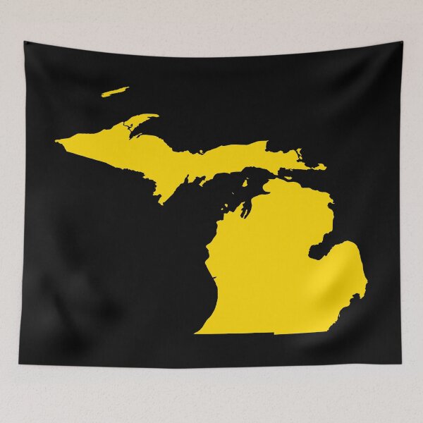 Item preview, Yellow Michigan Design designed and sold by PhilbonianDezin.