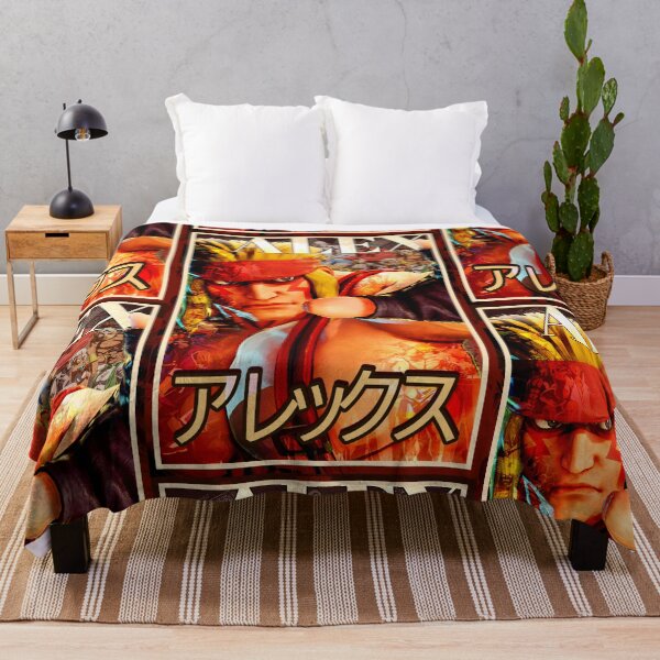 Item preview, Alex Arcade Retro Street Fighter Gaming Art designed and sold by Back2Collage.