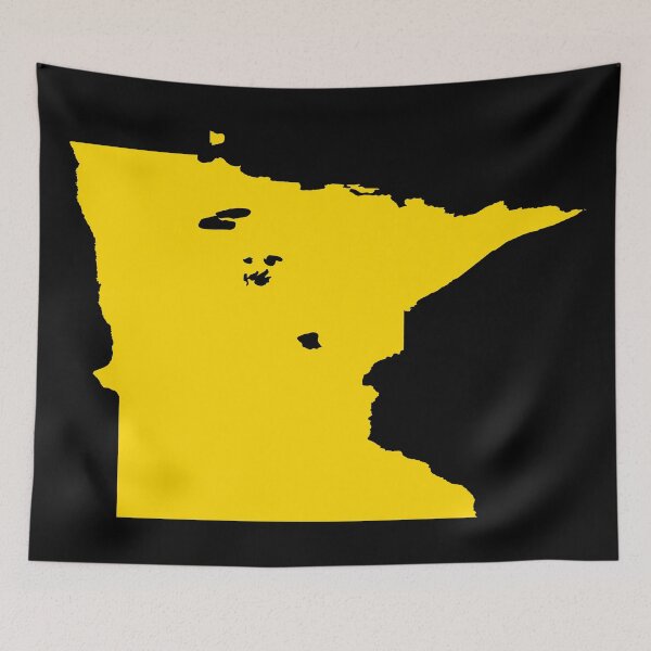 Item preview, Yellow Minnesota Design designed and sold by PhilbonianDezin.