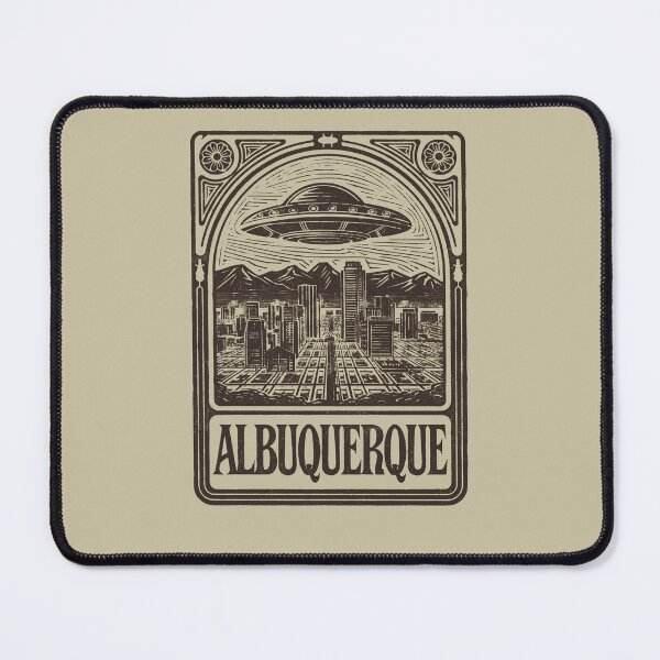 Item preview, Retro Albuquerque UFO designed and sold by Mystikos Art.