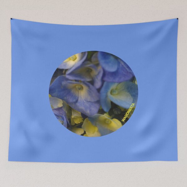 Item preview, Floral Blue Hydrangea by Wagonesta  designed and sold by Wagonesta.