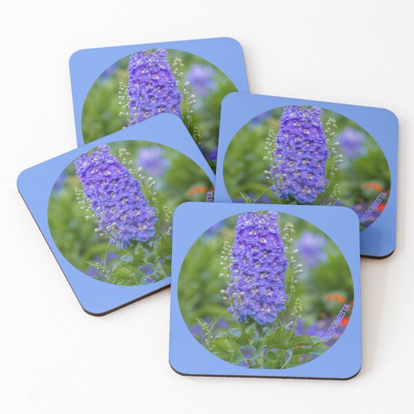 Item preview, Floral Delphiniums by Wagonesta  designed and sold by Wagonesta.