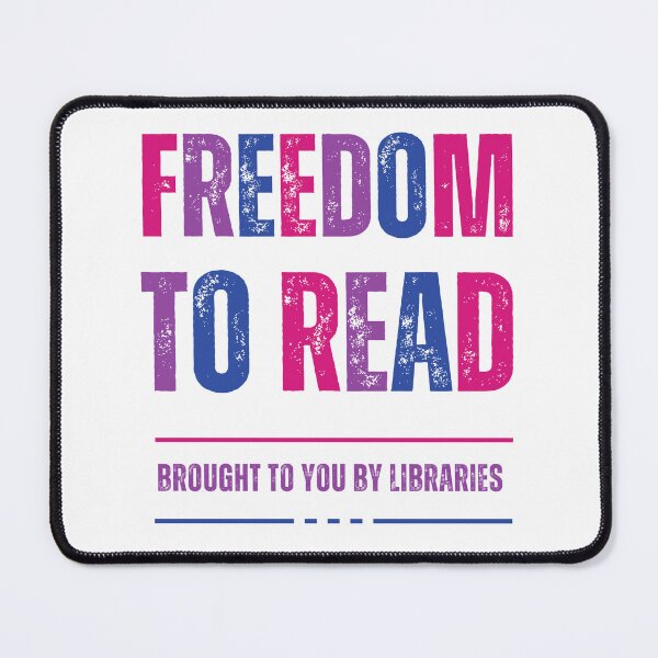 Item preview, Freedom to Read - Bi Flag designed and sold by ALIA Merchandise.