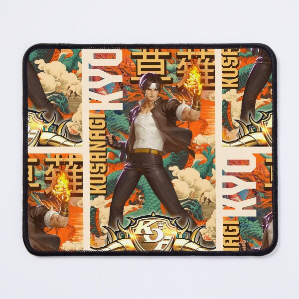 Item preview, Kyo Kusanagi Arcade Retro King of Fighters Gaming Art designed and sold by Back2Collage.