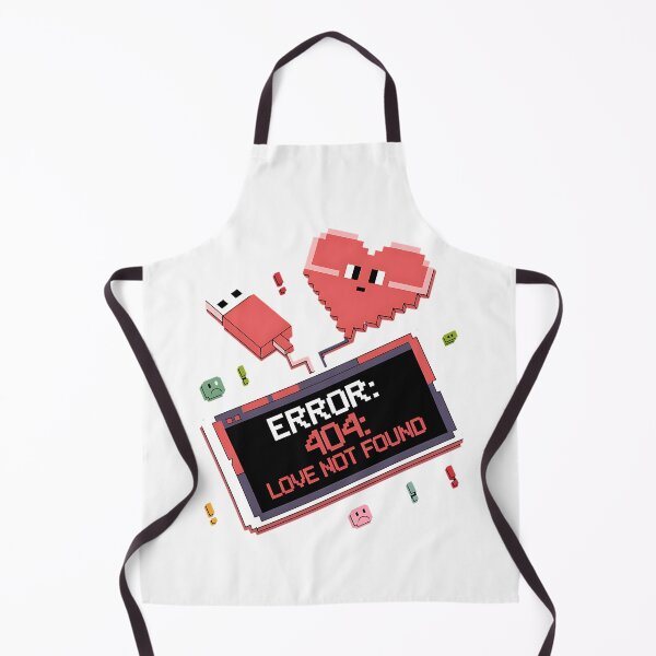 Item preview, Error 404 Love Not Found Pixel Art designed and sold by Taans-Creation.