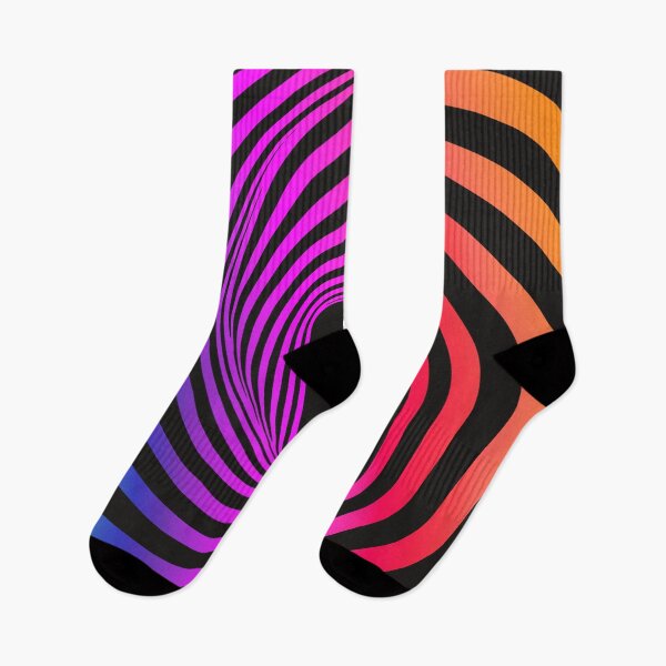 Item preview, Retro Swirl Optical Illusion – Vibrant Abstract Wave Design designed and sold by Timegraf.