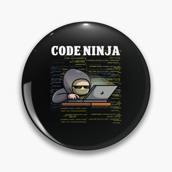 Item preview, Code Ninja Cool Computer Programmer Art Web Coding Geek designed and sold by Dressed For  Duty.