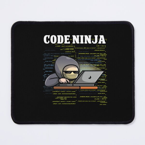 Artikelvorschau, Code Ninja Cool Computer Programmierer Kunst Web Coding Geek entworfen und verkauft von Dressed For Duty.