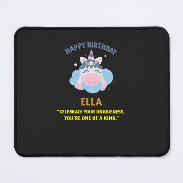 Item preview, Custom Birthday T-shirt for Ella with Motivation Quote designed and sold by CC Collection.