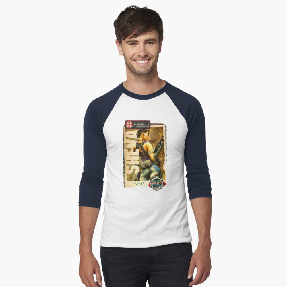 Artikel-Vorschau von Baseballshirt mit 3/4-Arm, designt und verkauft von Back2Collage.