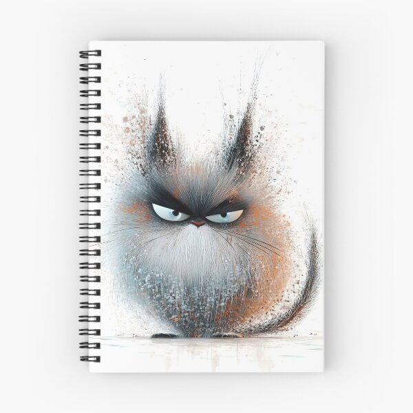 Item preview, "Furry Fury: The Grumpy Cat" designed and sold by bloorose.