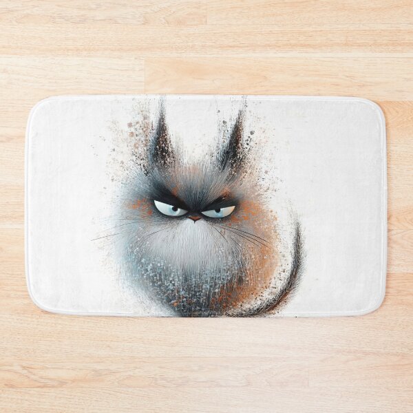 Item preview, "Furry Fury: The Grumpy Cat" designed and sold by bloorose.