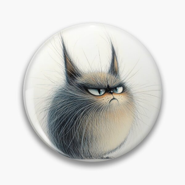Item preview, "The Fluffy Grump" designed and sold by bloorose.