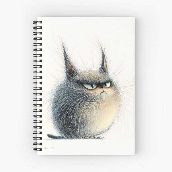 Item preview, "The Fluffy Grump" designed and sold by bloorose.