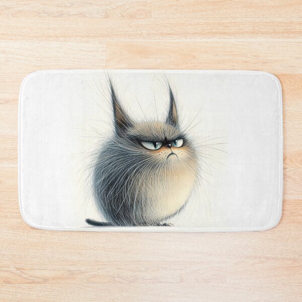 Item preview, "The Fluffy Grump" designed and sold by bloorose.