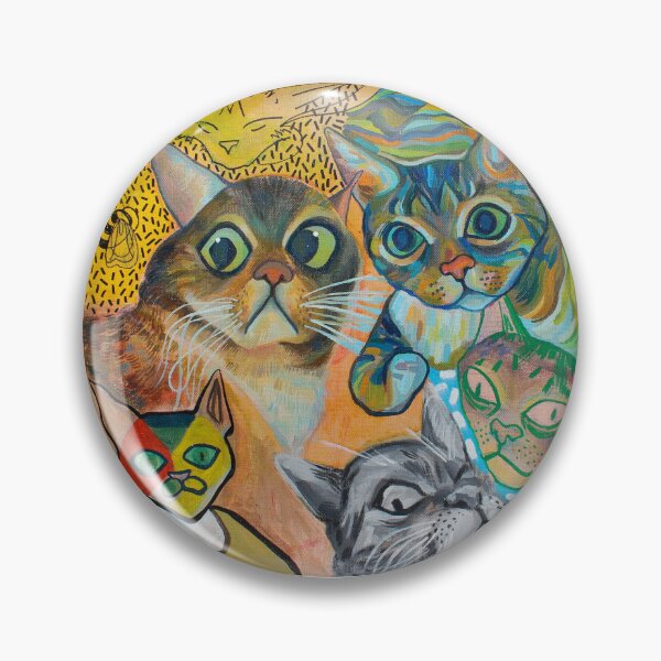 Item preview, Six cats in 6 art styles of all times designed and sold by NataGallo.