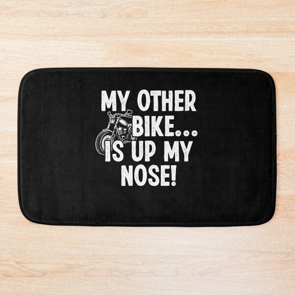 Item preview, My Other Bike Is Up My Nose Funny Snore Motorcycle Biker designed and sold by Dressed For  Duty.