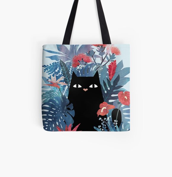 Popoki All Over Print Tote Bag