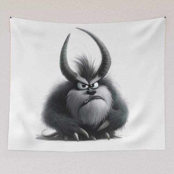Item preview, "The Gruff Guardian of the Meadow" designed and sold by bloorose.