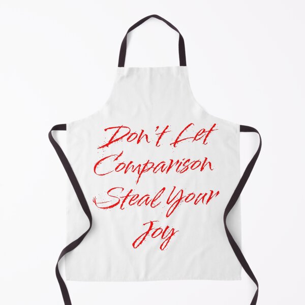 Item preview, Don't Let Comparison Steal Your Joy - Red Text designed and sold by FABOArt.