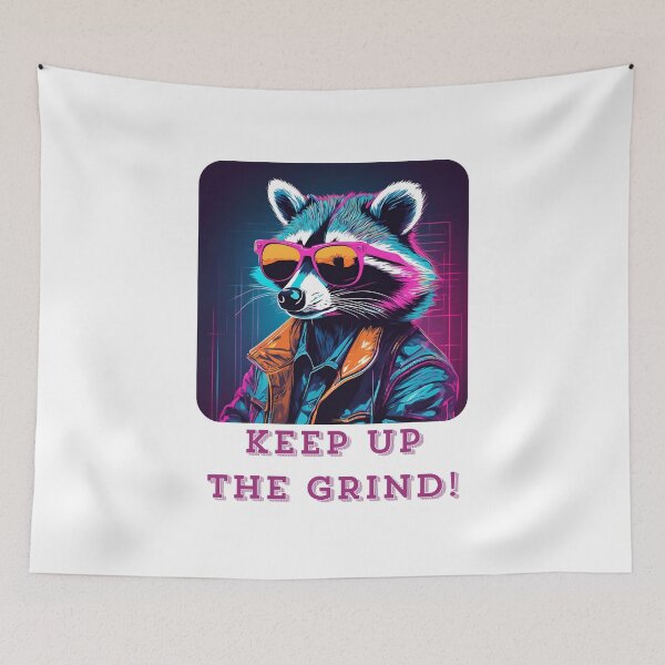Item preview, Keep up the grind! designed and sold by NicMacTees.