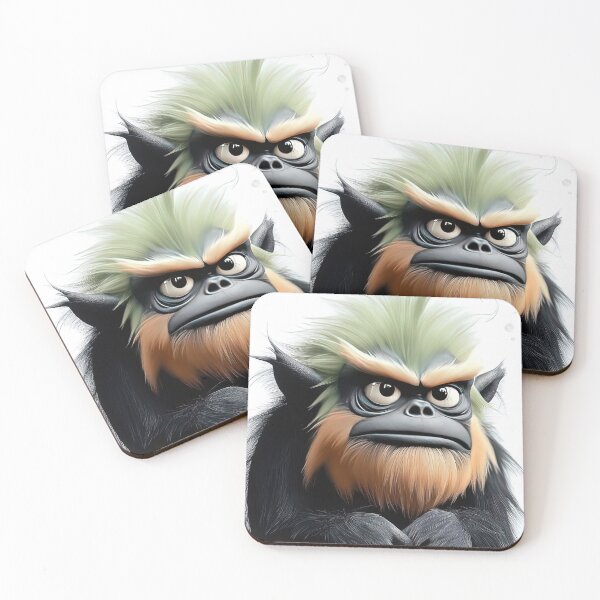 Item preview, "El primate pensativo" designed and sold by bloorose.