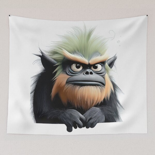 Item preview, "El primate pensativo" designed and sold by bloorose.