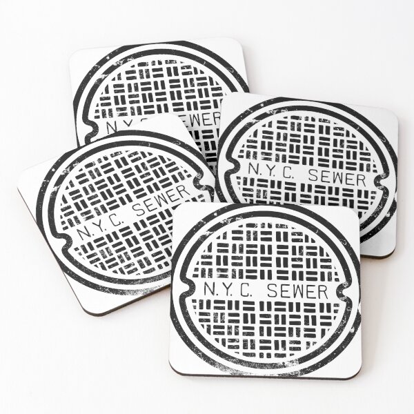 Item preview, NYC Manhole Cover Art designed and sold by btphoto.