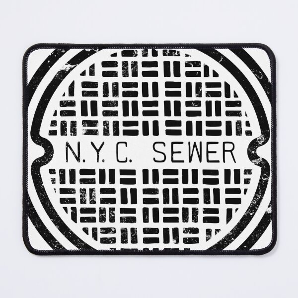 Item preview, NYC Manhole Cover Art designed and sold by btphoto.