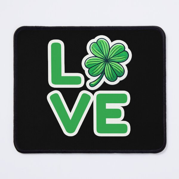 Item preview, Four Leaf Clover Love designed and sold by LewpyG.