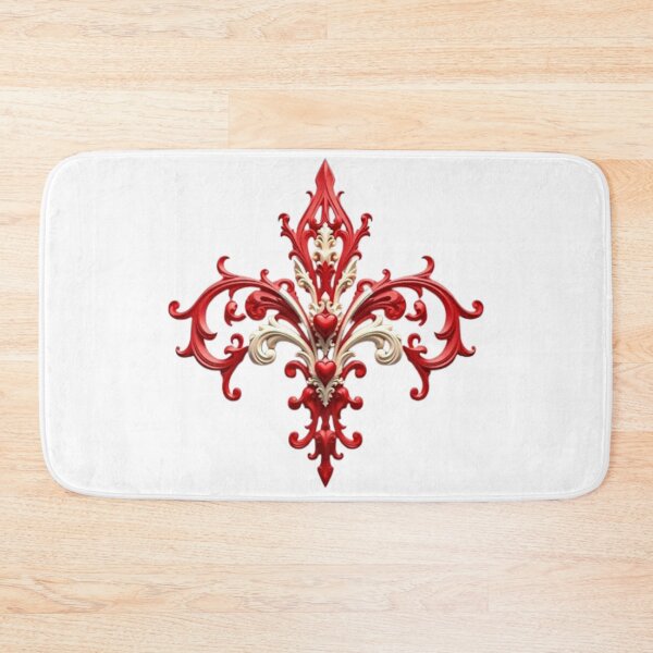 Item preview, Valentines Day Fleur De Lis designed and sold by trailsitravel.