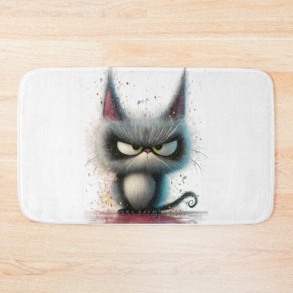 Item preview, "The Grumpy Feline" designed and sold by bloorose.