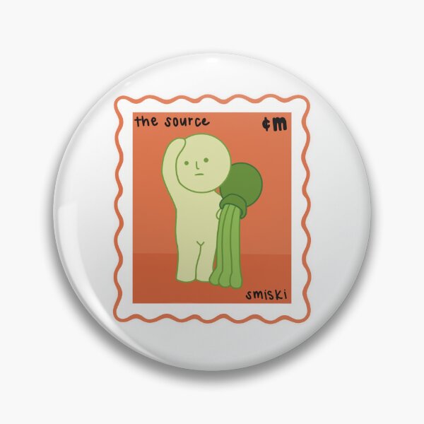 Item preview, smiski museum series the source stamp designed and sold by snststudios.