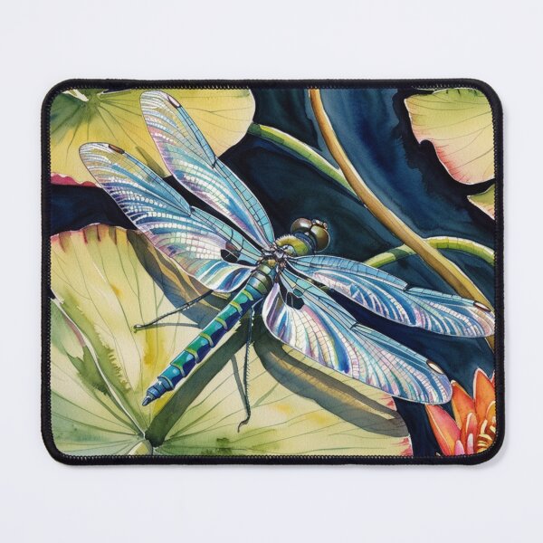 Item preview, Dragonfly watercolor painting designed and sold by Courtney Croxall.