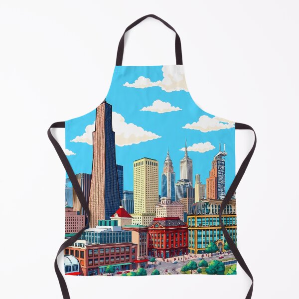 Item preview, Colorful City Vibrant Cityscapes Fantasy Architecture Landscapes Ancient designed and sold by ART ATTACK ZONE.