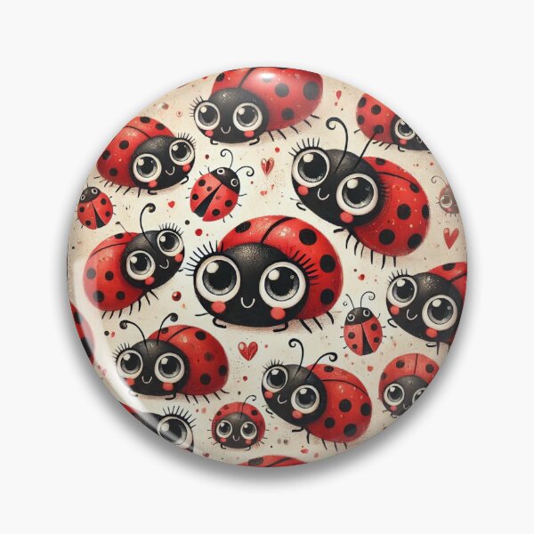 Item preview, Joyful Ladybug Parade designed and sold by LegademaArt.