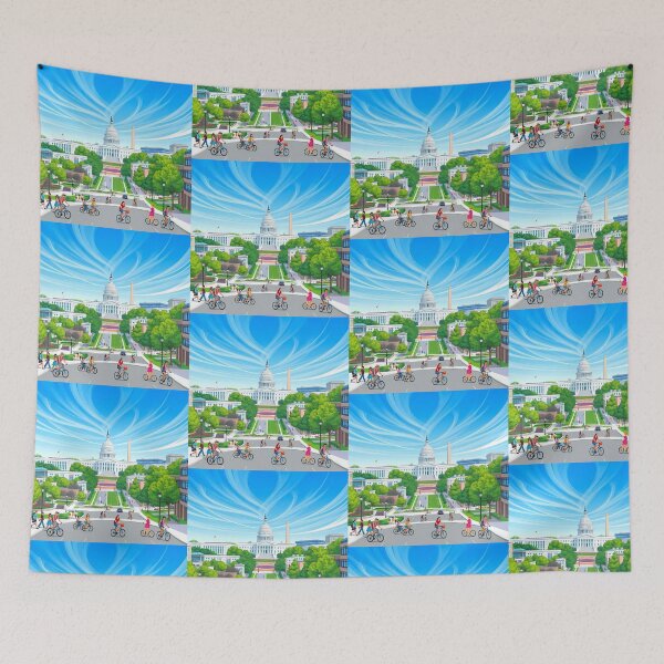 Item preview, United States Vibrant Cityscapes Architecture Landscapes USA designed and sold by ART ATTACK ZONE.