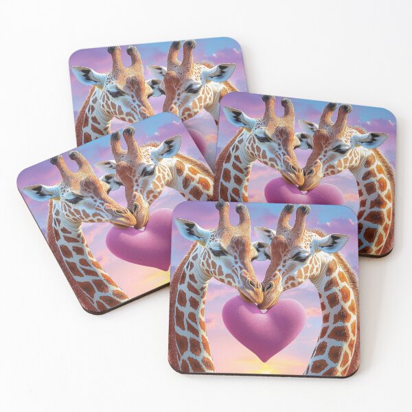 Item preview, Giraffe Couple Love designed and sold by silp159.