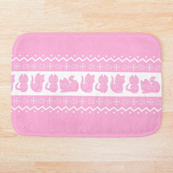 Item preview, Christmas Cat - Pink designed and sold by ComfyCatOffical.