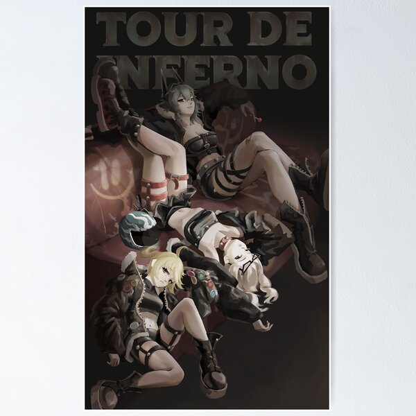 Item preview, Tour de Inferno - Zenless Zone Zero designed and sold by Zirxecs.