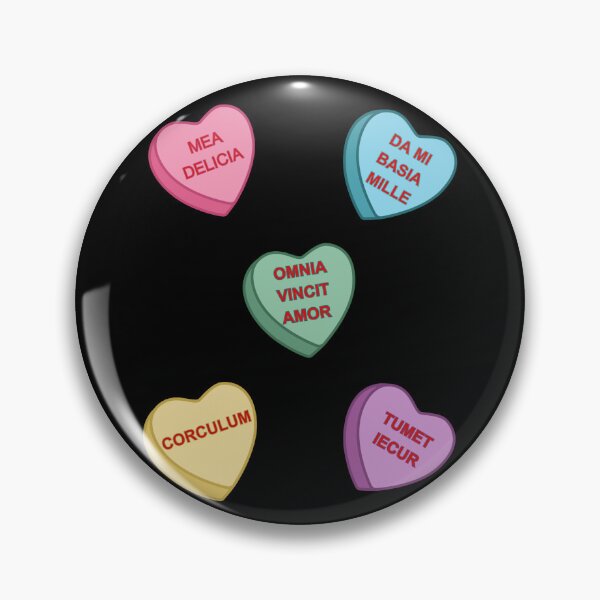 Item preview, Latin Valentine's Candy Hearts designed and sold by ResGerendae.