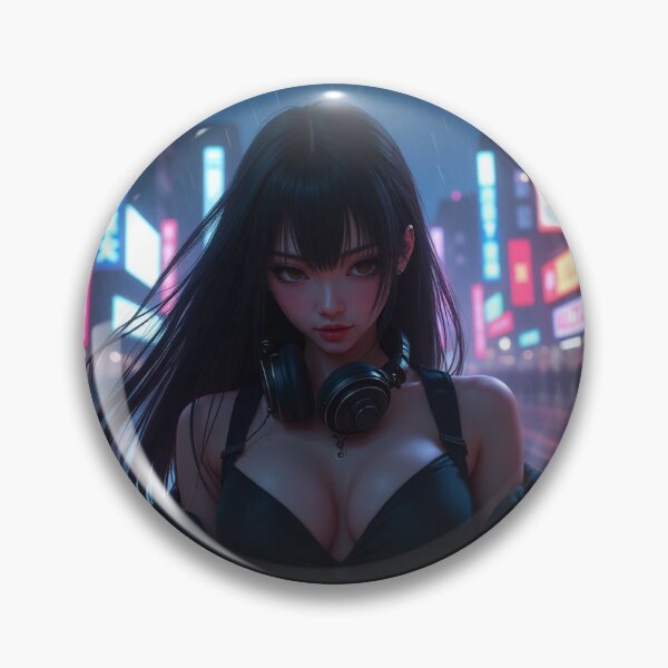Item preview, Phonk Beats and Cyberpunk Streets Girl designed and sold by brendanre.