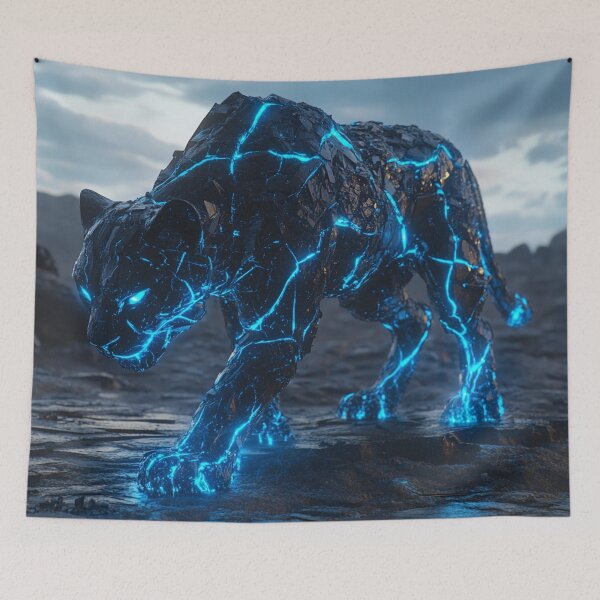 Item preview, Abstract Alley Panther designed and sold by TombGear.