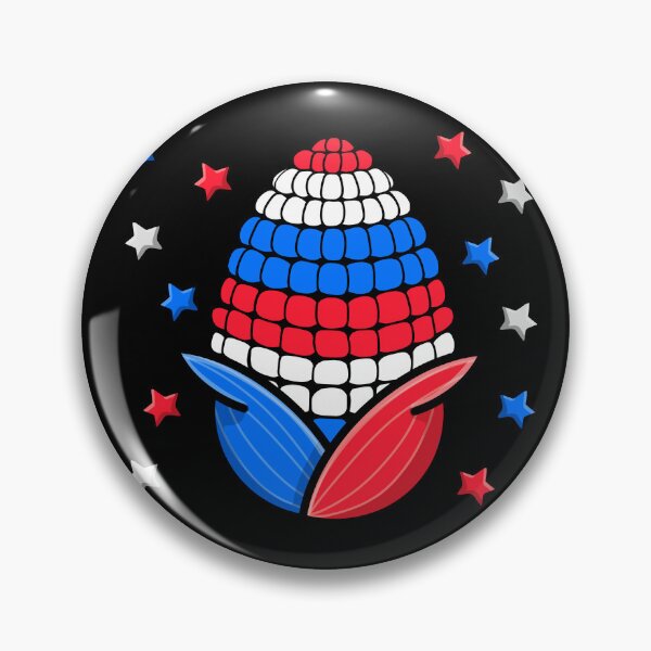 Item preview, Patriotic Red White and Blue Corn Farmer 4th of July designed and sold by eternallygifted.