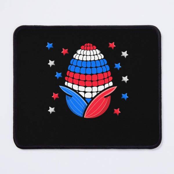 Item preview, Patriotic Red White and Blue Corn Farmer 4th of July designed and sold by eternallygifted.