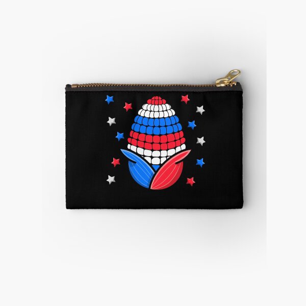 Item preview, Patriotic Red White and Blue Corn Farmer 4th of July designed and sold by eternallygifted.