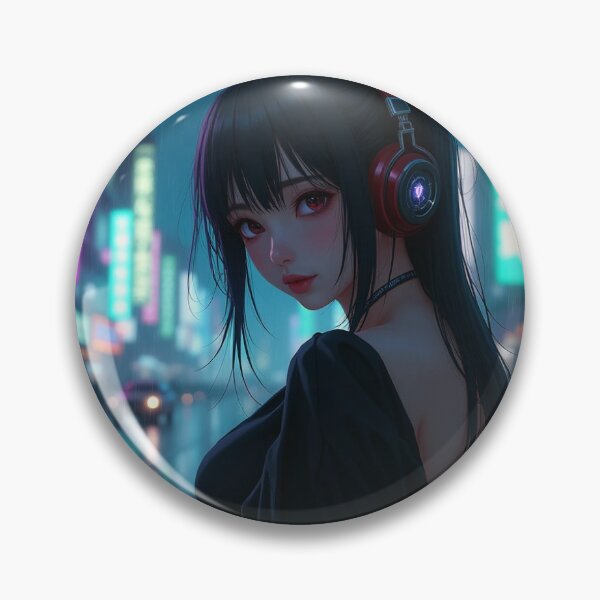 Item preview, Phonk Beats and Cyberpunk Streets Girl designed and sold by brendanre.